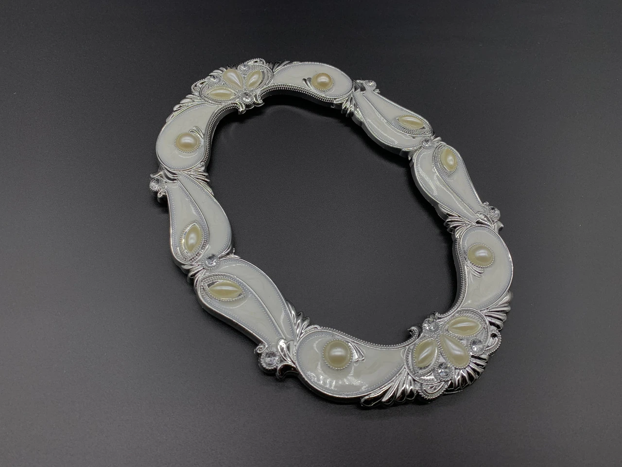 Рамка для фото пластикова, 15х11см, Колір "золотистий"