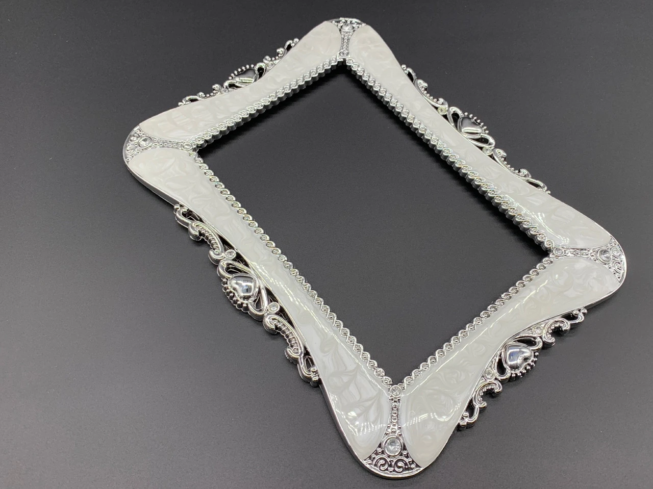 Рамка для фото пластикова, 14х19см, Колір "золотистий"