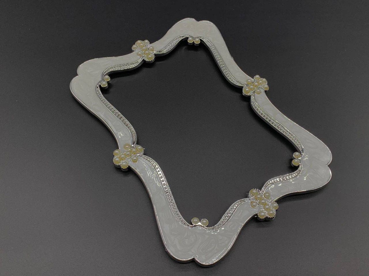 Рамка для фото пластикова, 13х17см, Колір "золотистий"