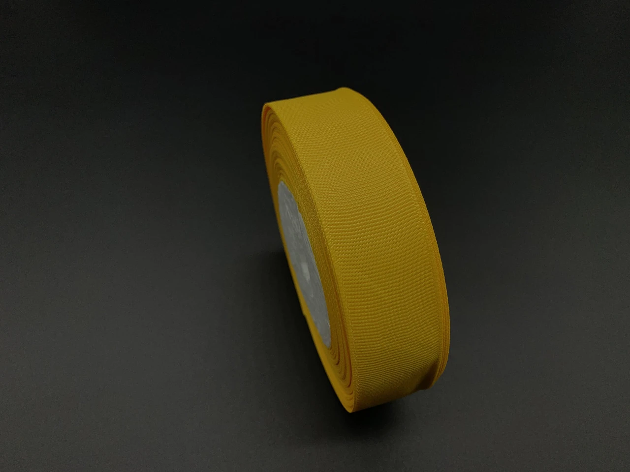 Стрічка корсажна, 2,5 см, 23м/рул, Колір "жовтий" - 2