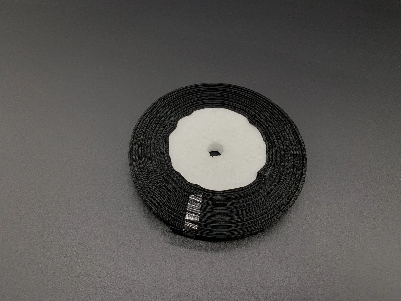 Стрічка корсажна, 1см, 91.4м/рул, Колір "чорний"