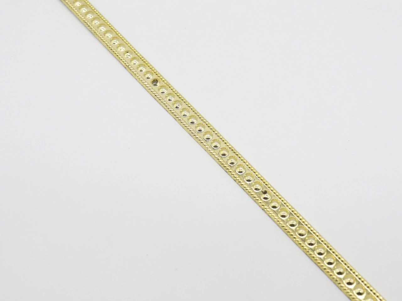 Молдинг ПВХ декоративный мебельный, 10х500мм, Цвет «золотистый»