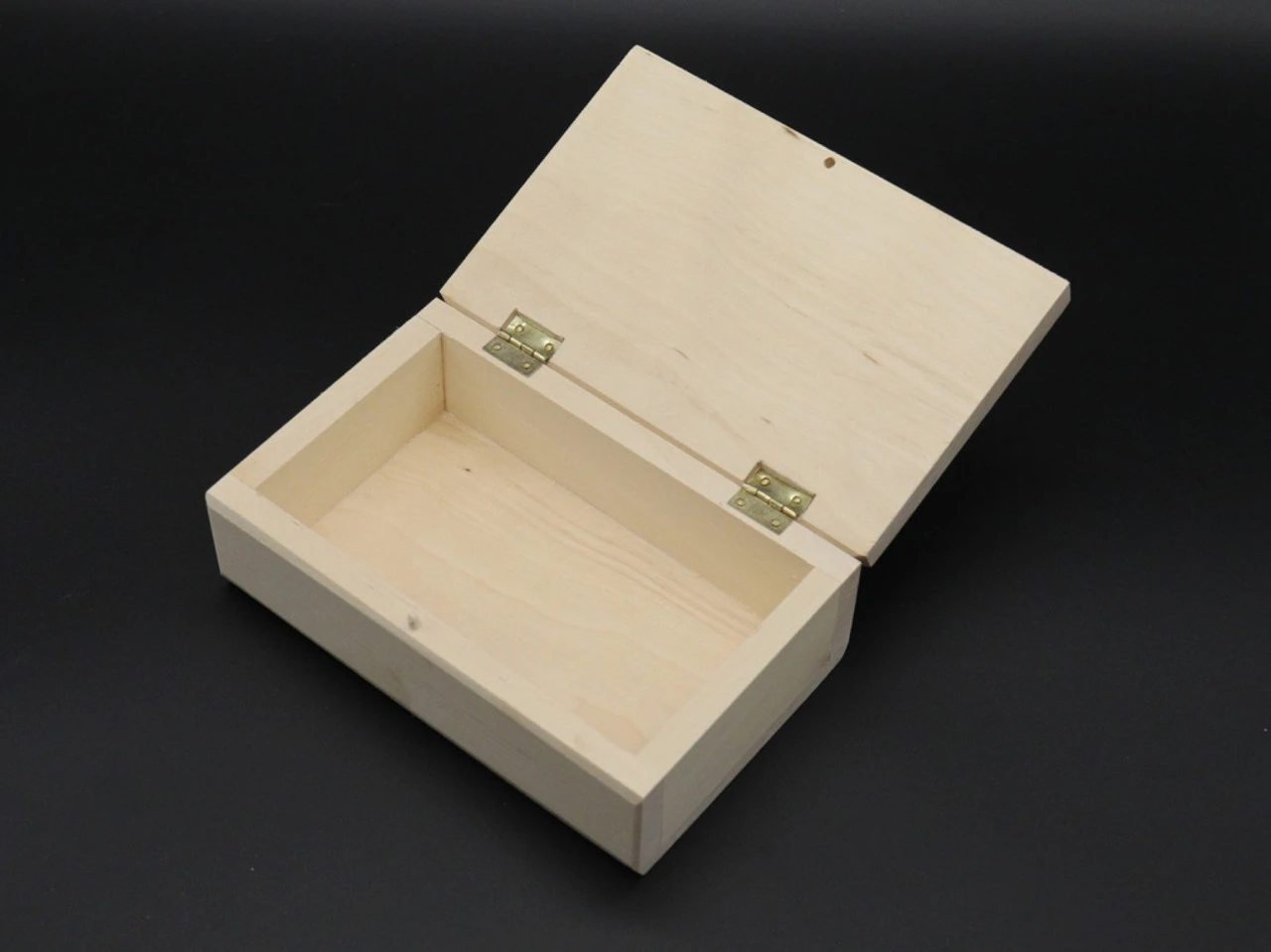 Скринька декоративна з дерева, під декупаж, 15х10х5см, Колір "білий"