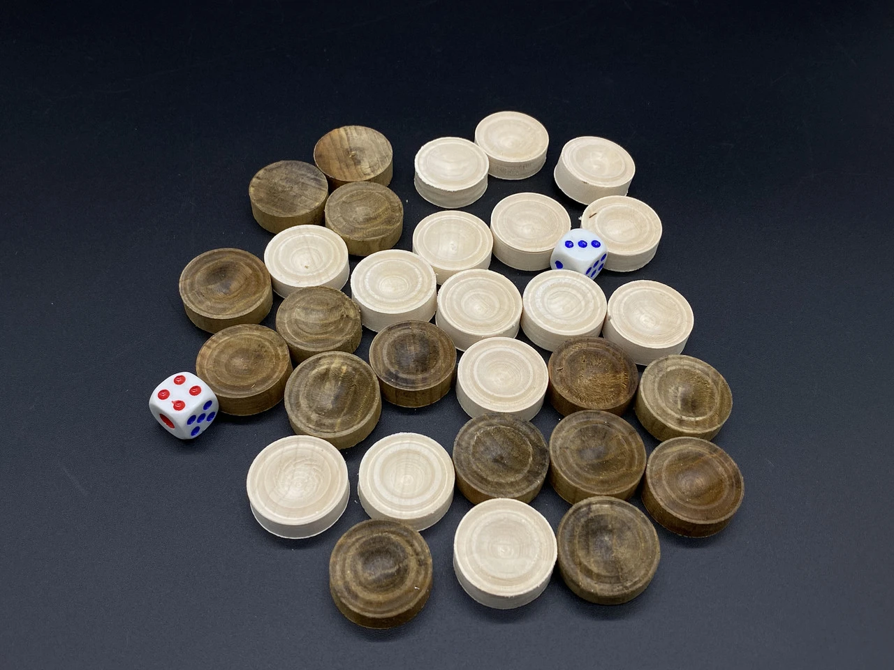 Фішки для нардів, 25мм, Комплект 30шт