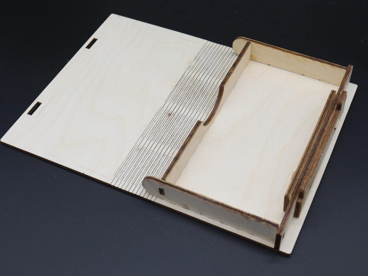 Купюрниця з фанери у формі скрині, "Дорогим батькам", 12х17,5см, Колір "білий" - 2