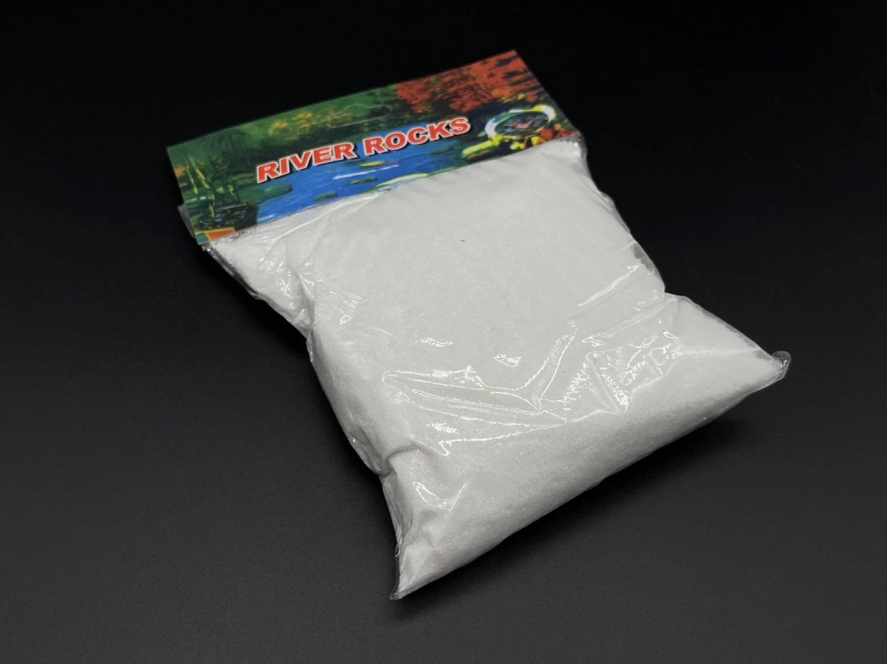 Пісок декоративний кольоровий, 500 грам, Колір "Білий"