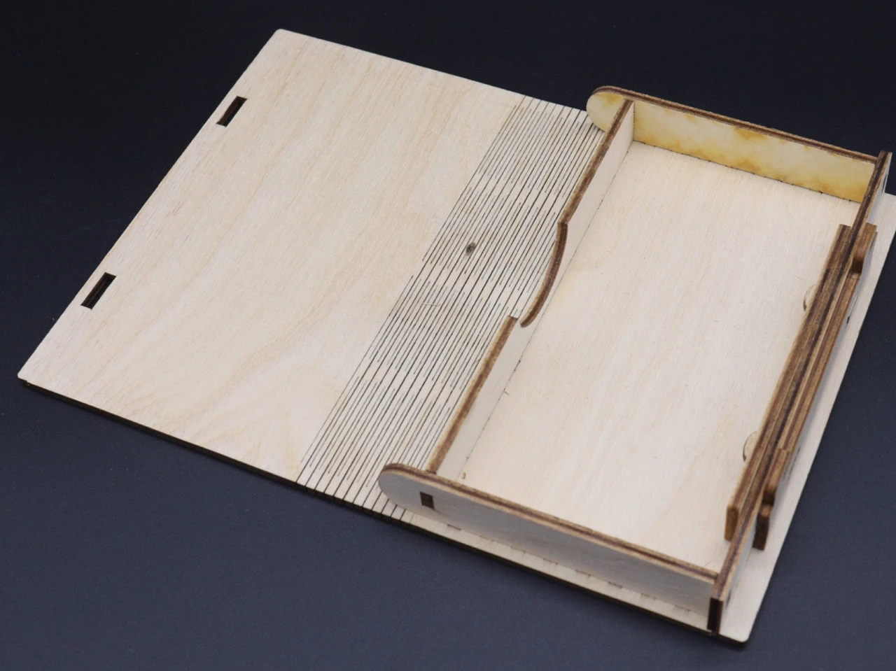 Купюрниця з фанери у формі скрині, "Щоб усе збулось", 12х17,5см, Колір "білий" - 2