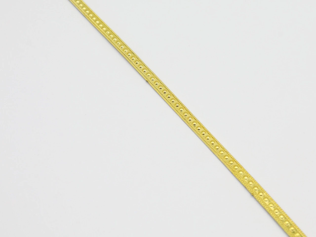 Молдинг ПВХ, декоративный мебельный, 7х500мм, Цвет «золотистый»