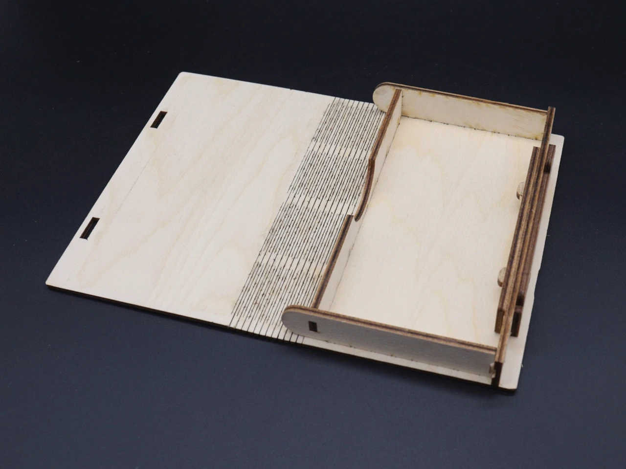 Купюрниця з фанери у формі скрині, "Кращий дідусь", 12х17,5см, Колір "білий" - 2