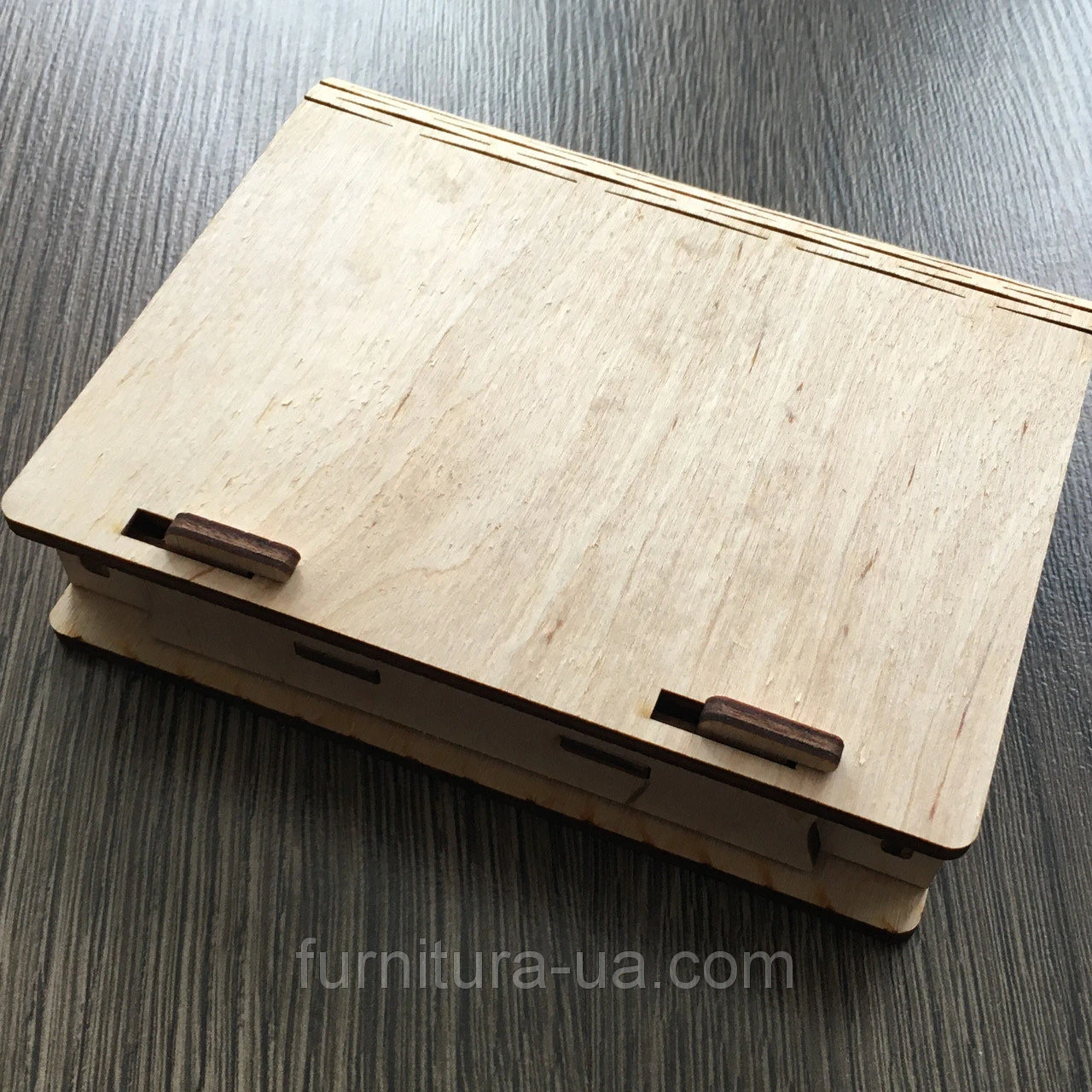 Скринька декоративна з фанери, під декупаж, 11.5х14см, Колір "білий" - 2