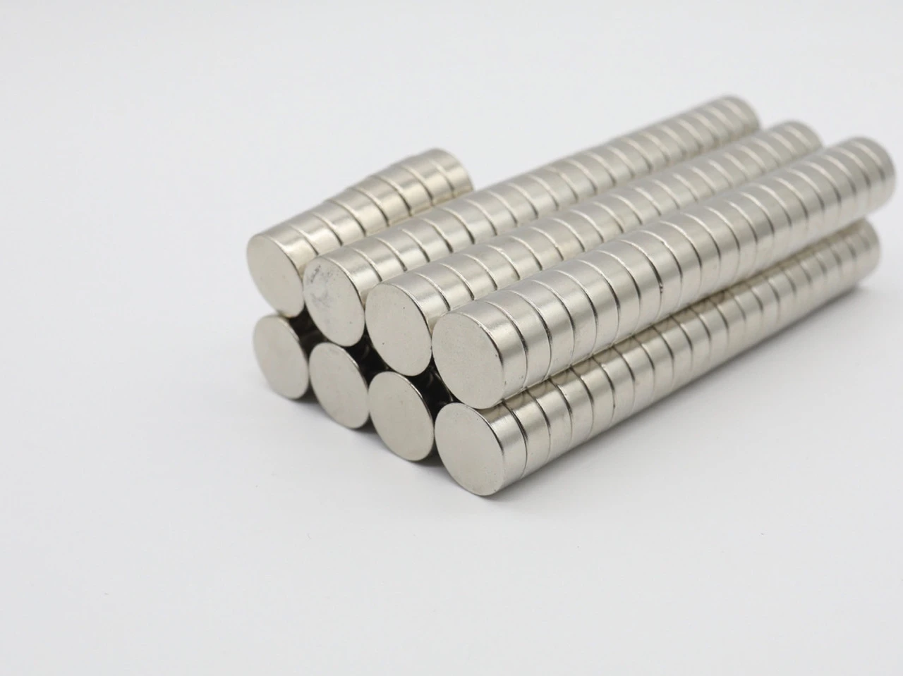 Магнит неодимовый, 15х5мм, Цвет «серебристый»