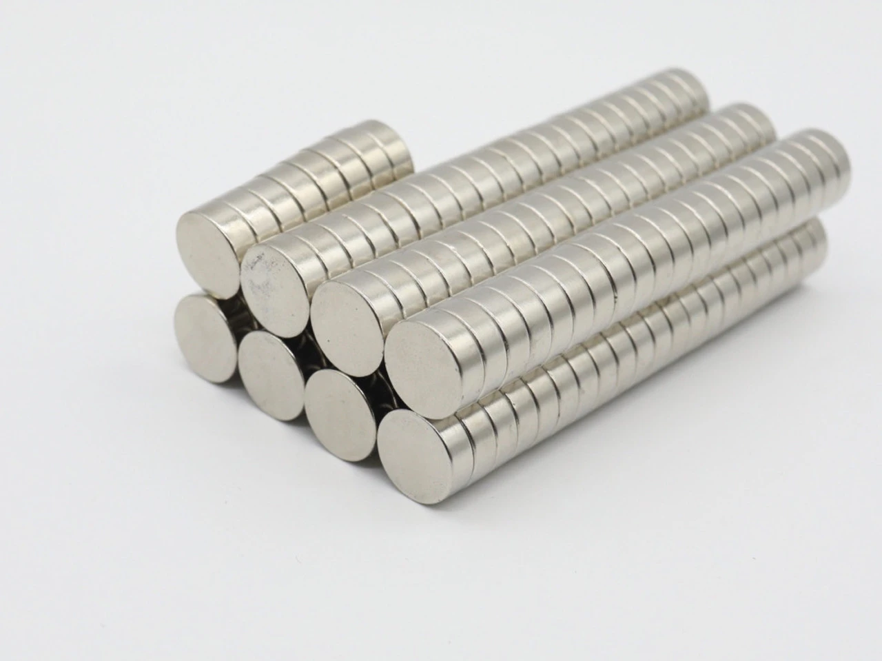 Магнит неодимовый, 15х5мм, Цвет «серебристый» - 2