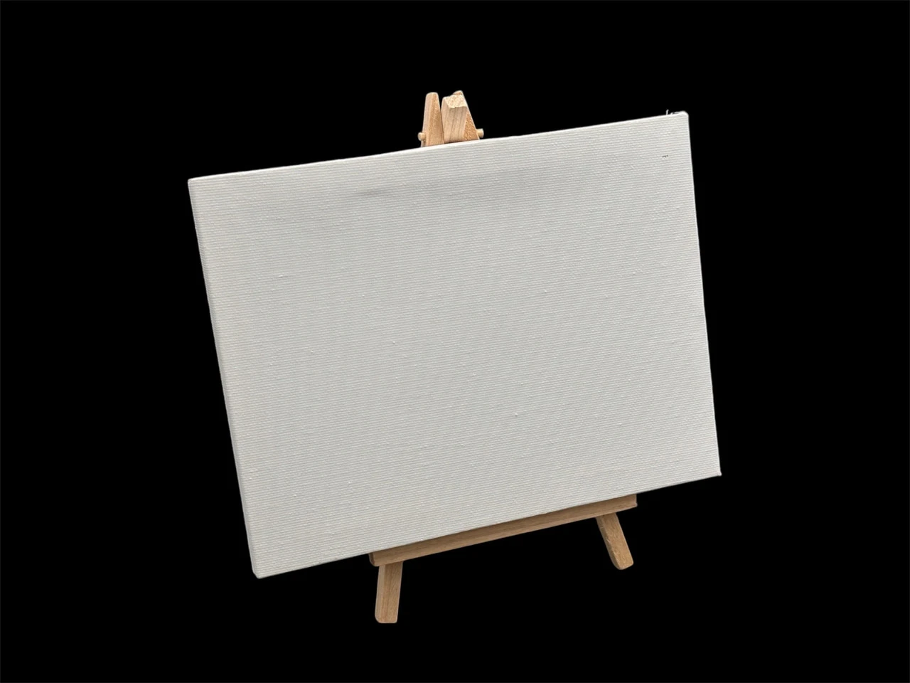 Полотно для малювання з мольбертом, 19,5х14,5см, Колір "білий"