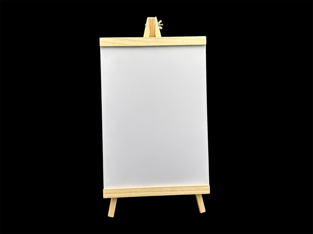 Полотно для малювання з мольбертом, 25х33см, Колір "білий"