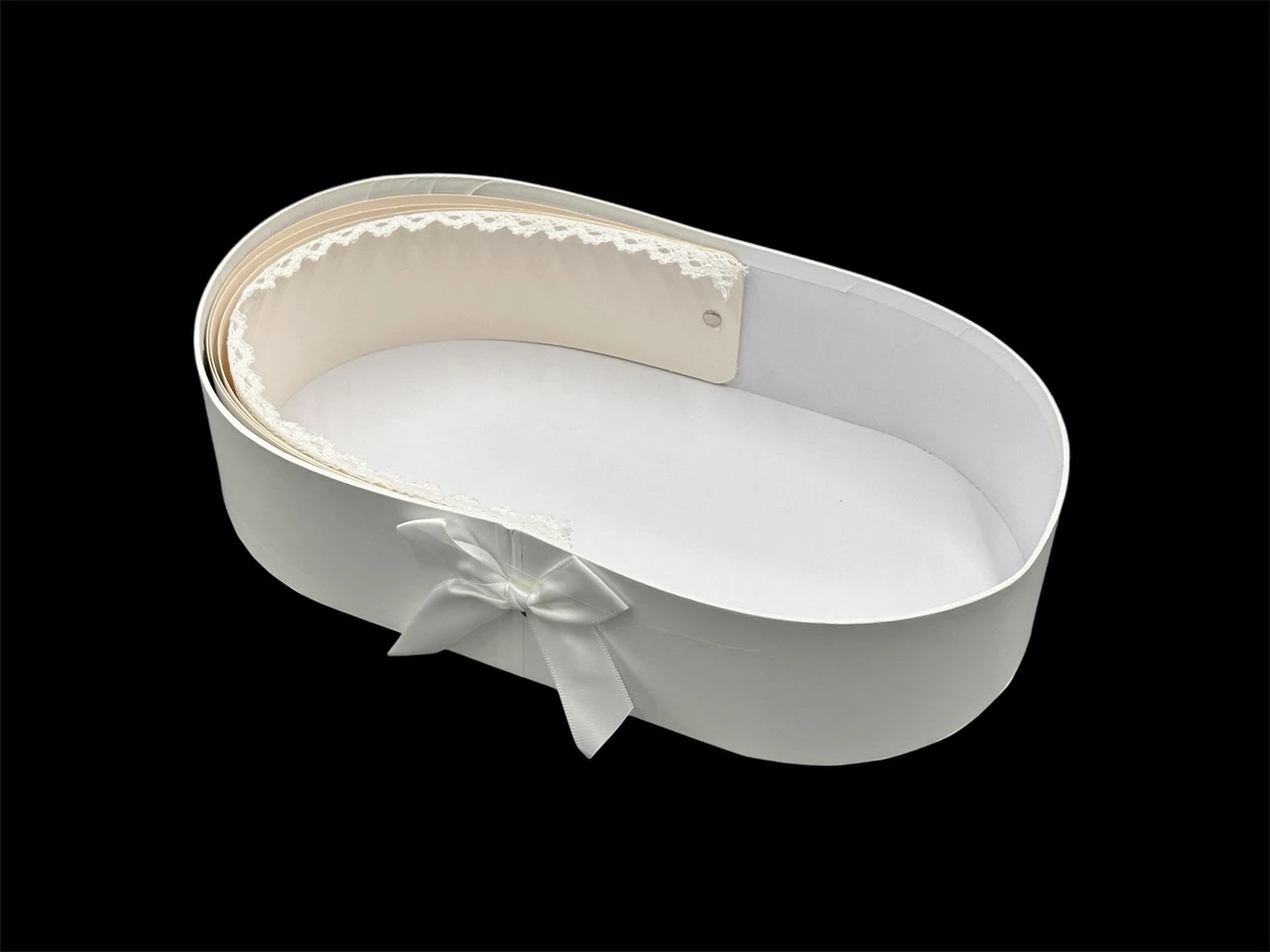 Коробка подарочная для цветов, 33х18см, Цвет «белый» - 2