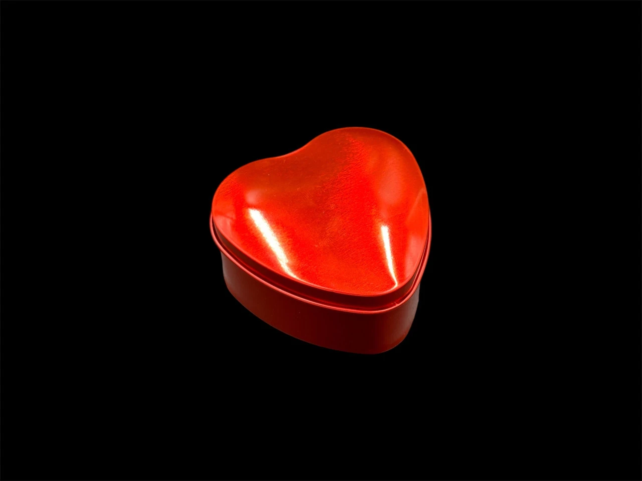 Аромасвічка соєва у форма сердечка, аромат "Любовне закляття", Колір "червоний" - 2