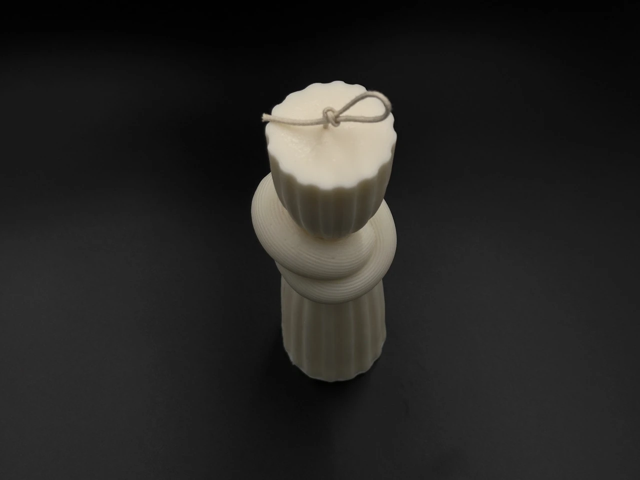 Свеча декоративная «Узелок», 20см, 335 грамм - 2