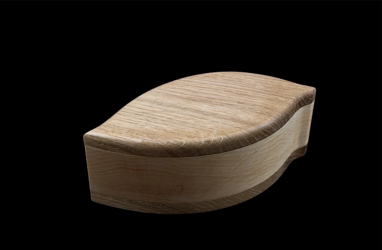 Аромасвічка соєва з дерев'яним ґнітом, аромат "Мімоза - мандарин" - 2