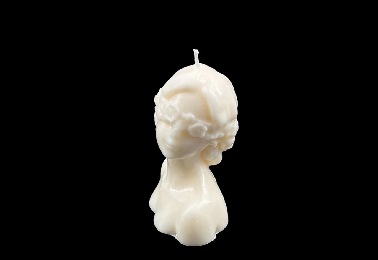 Свеча декоративная «Девушка с повязкой», 9см, 115 грамм - 2