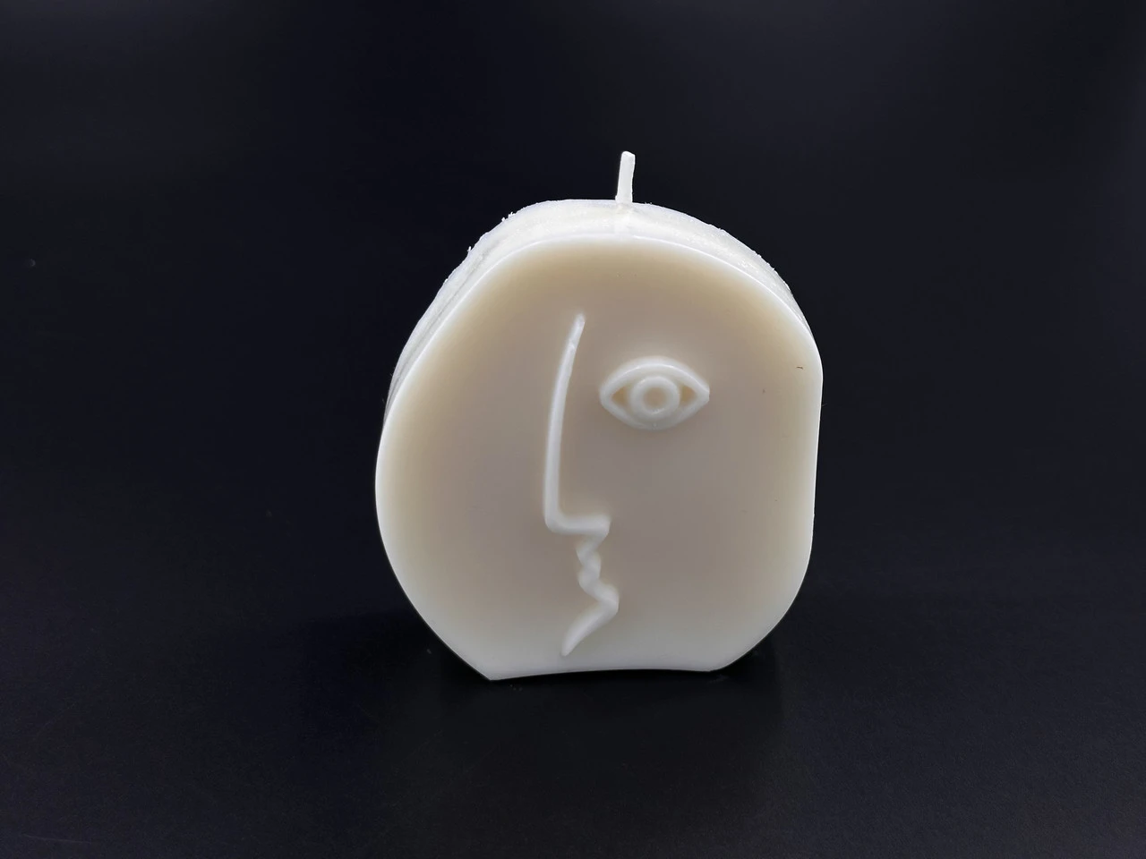 Свеча декоративная «Лицо», 74х67мм, 75 грамм