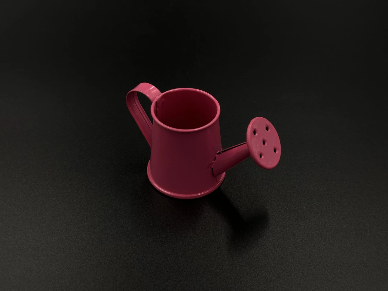 Поливачка декоративная металлическая, 4,5см, Цвет «розовый» - 2