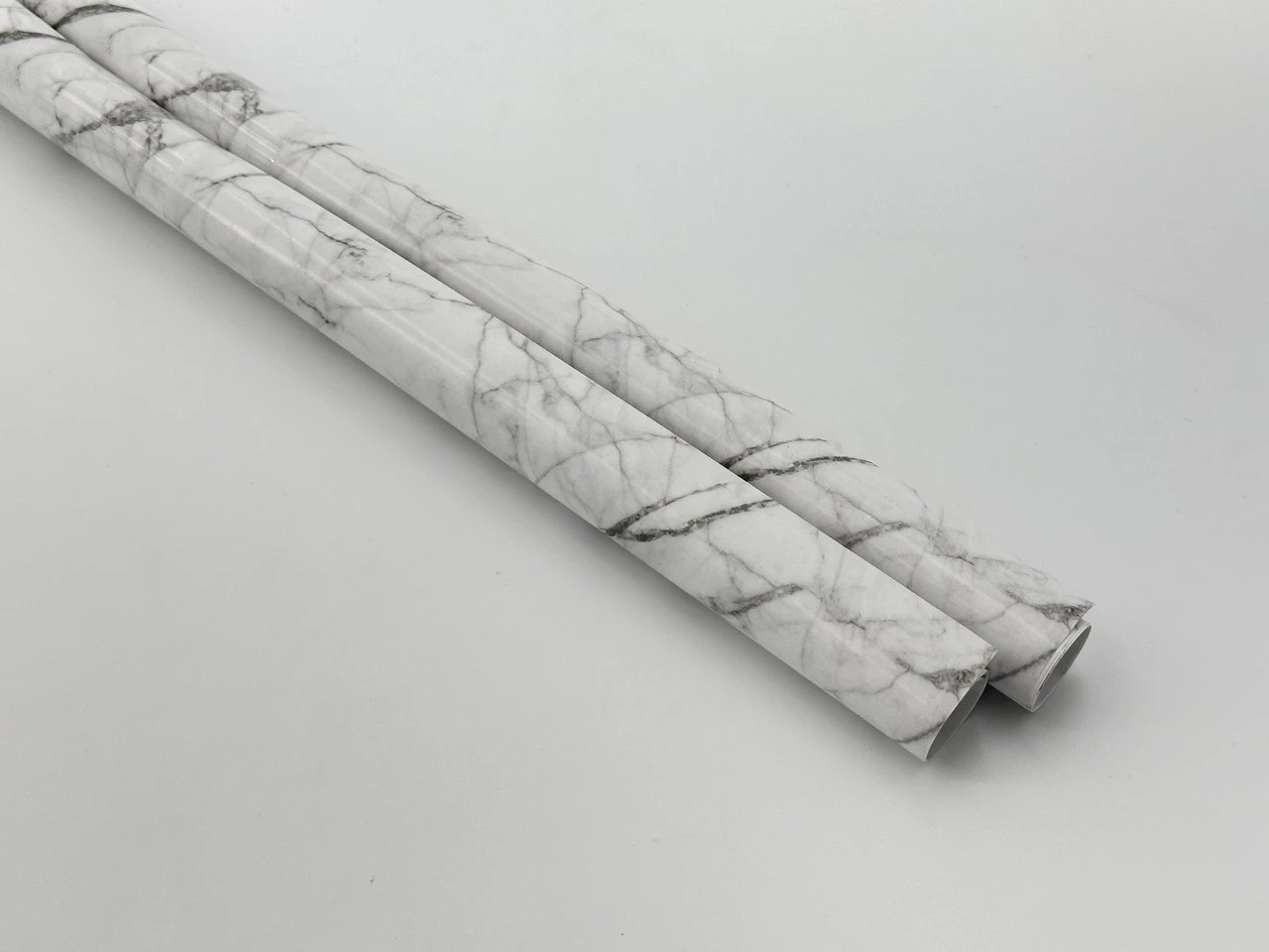 Бумага подарочная, 53х75см, Цвет «белый мрамор», 2шт