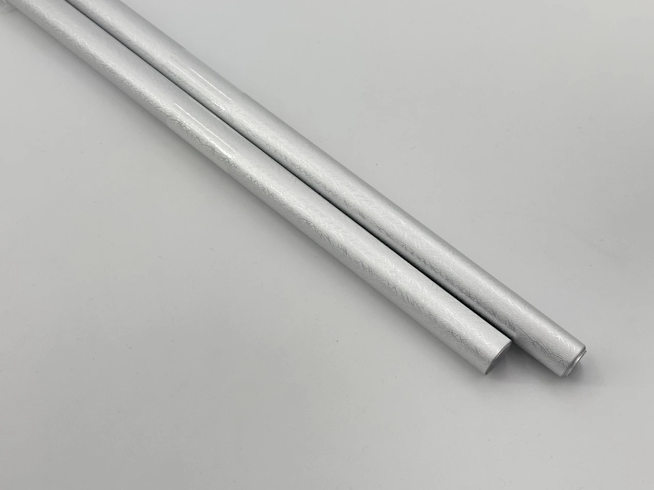 Бумага подарочная, 53х75см, Цвет «серебряный», 2шт