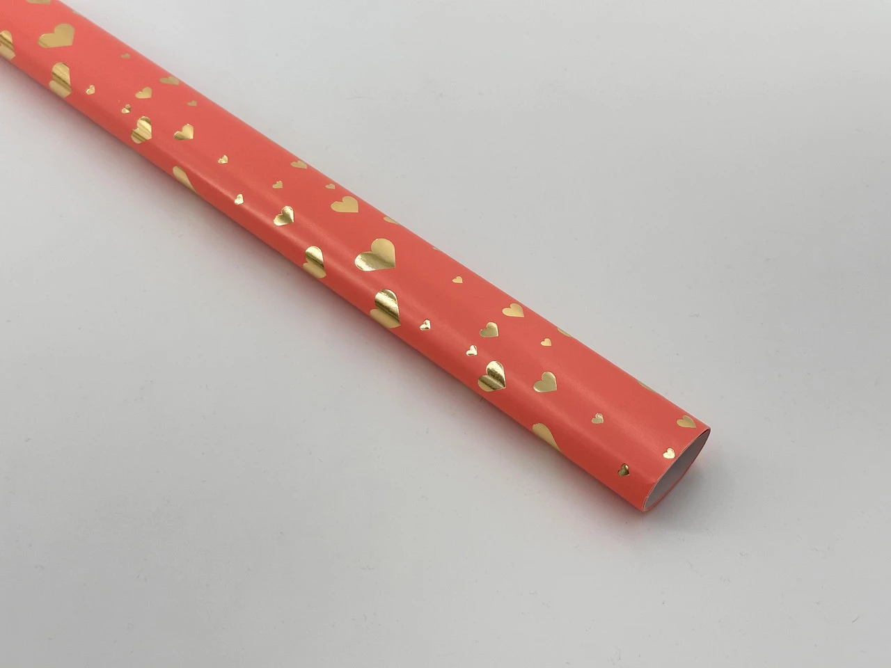 Бумага подарочная, 53х75см, Цвет «розовый»