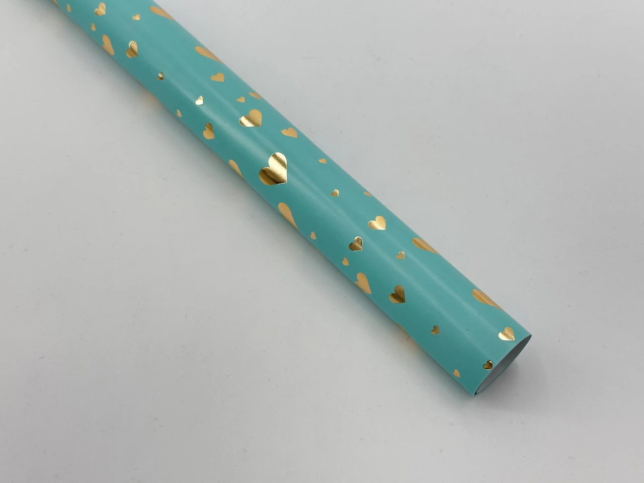 Бумага подарочная, 53х75см, Цвет «мятный»