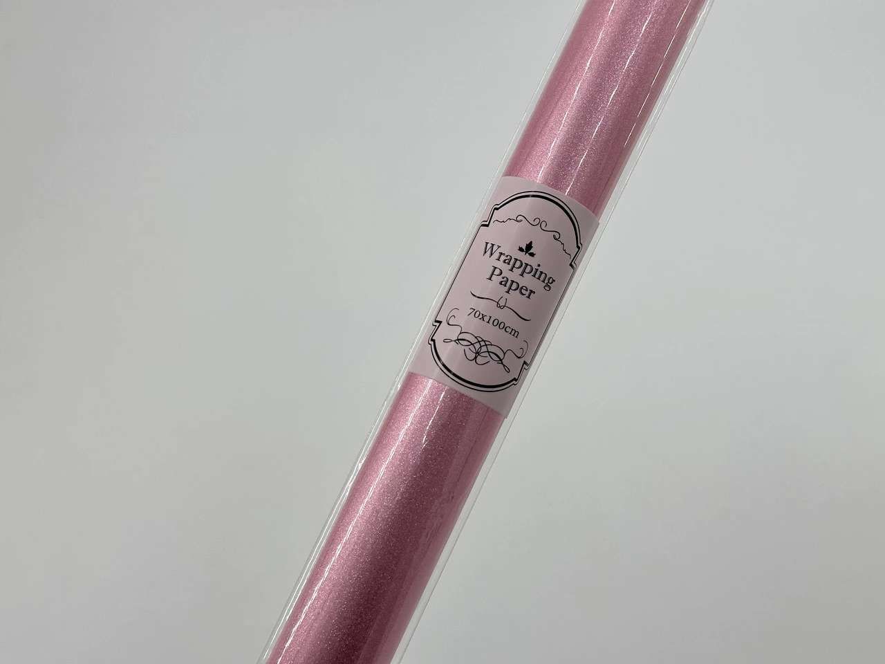 Бумага подарочная, 70х100см, Цвет «розовый» - 2