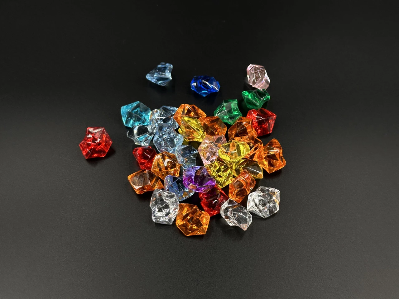 Кристал прозорий декоративний, 100 грам, Колір "різнокольоровий" - 2