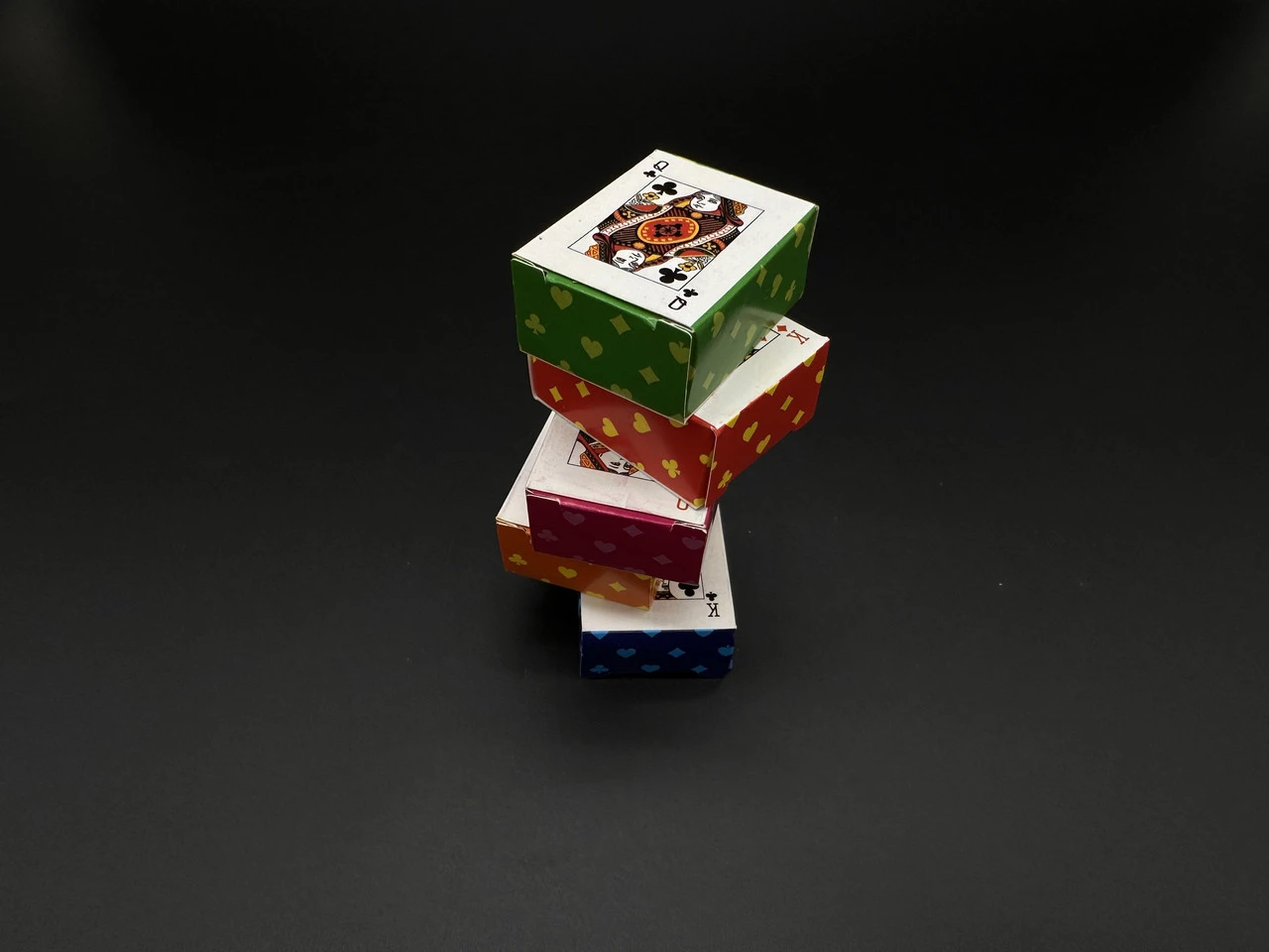 Колода маленьких гральних карт, 40х30мм, 54шт - 2