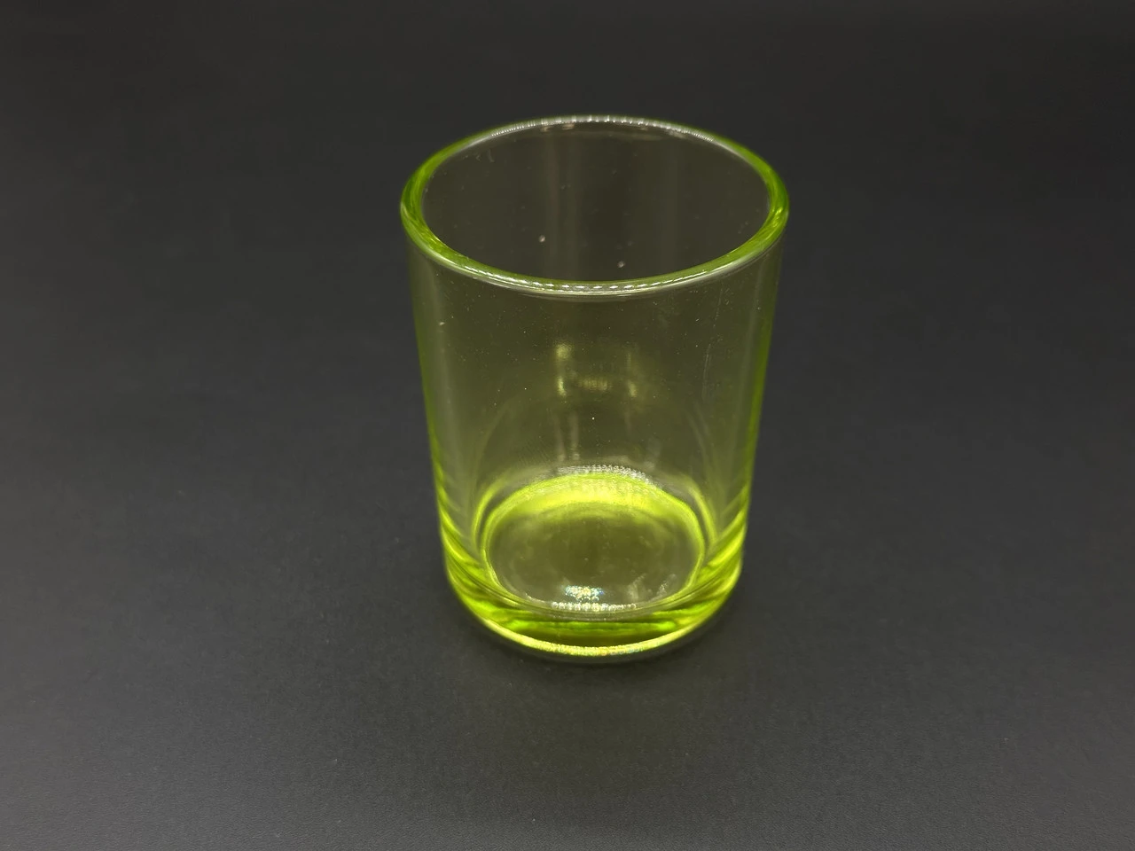 Стеклянная банка для свечей, 65х55мм, Цвет «зеленый, 90мл