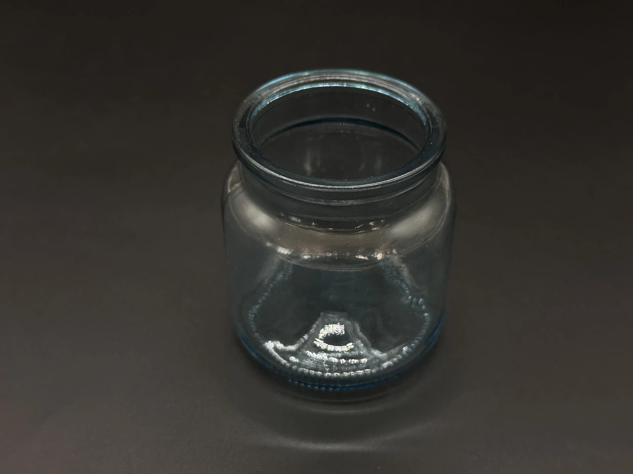 Стеклянная банка для свечей, 65х55мм, Цвет «голубой», 90мл