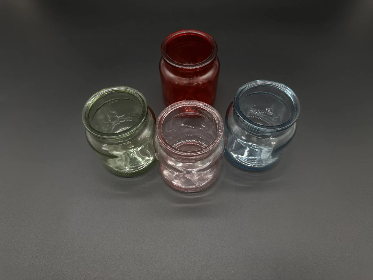 Стеклянная банка для свечей, 65х55мм, Цвет «зеленый», 90мл - 2