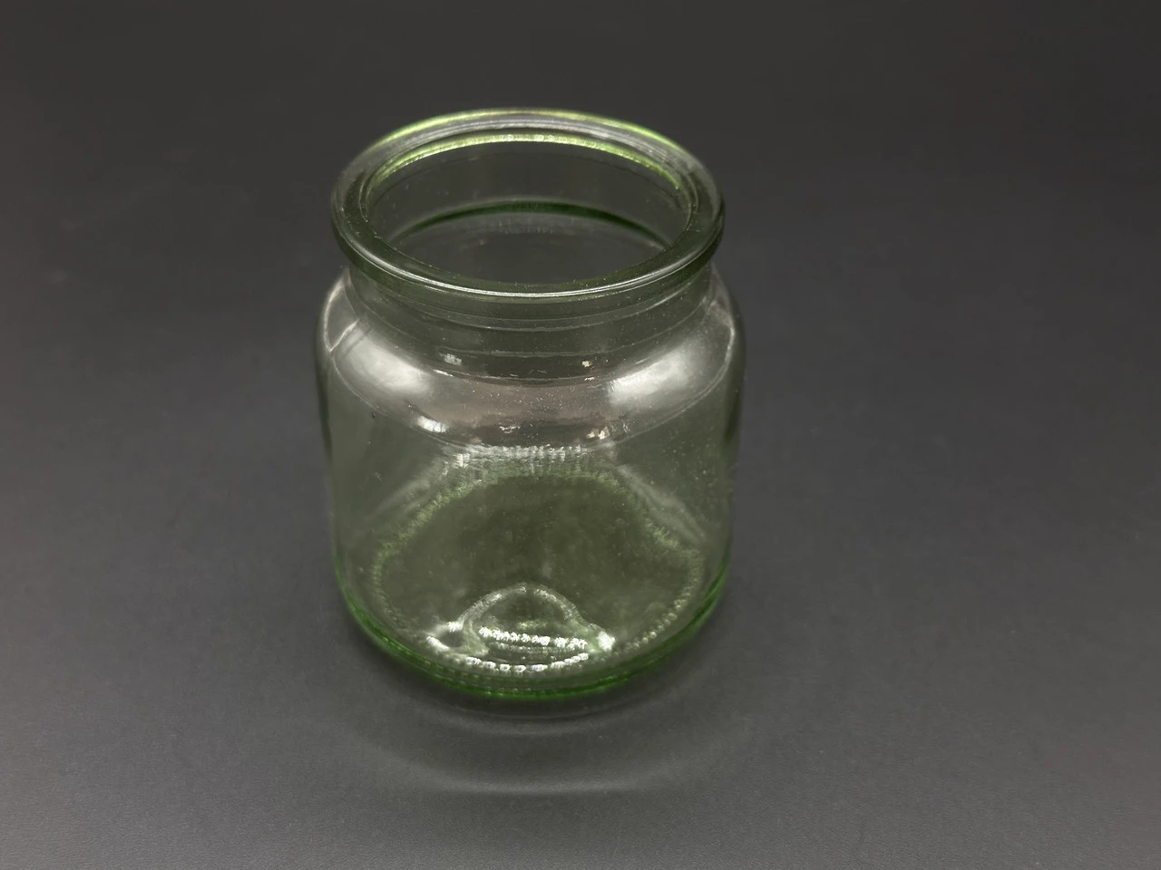 Стеклянная банка для свечей, 65х55мм, Цвет «зеленый», 90мл