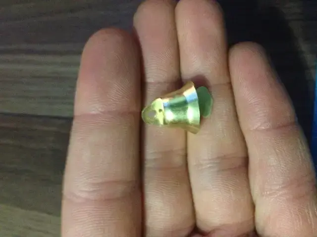 Дзвіночки металеві декоративні, 8мм, Колір "золотистий" - 2