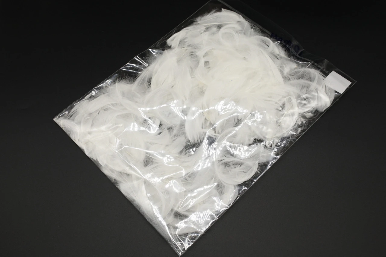 Наповнювач декоративний, Пір'я, Колір "білий", 10грам - 2