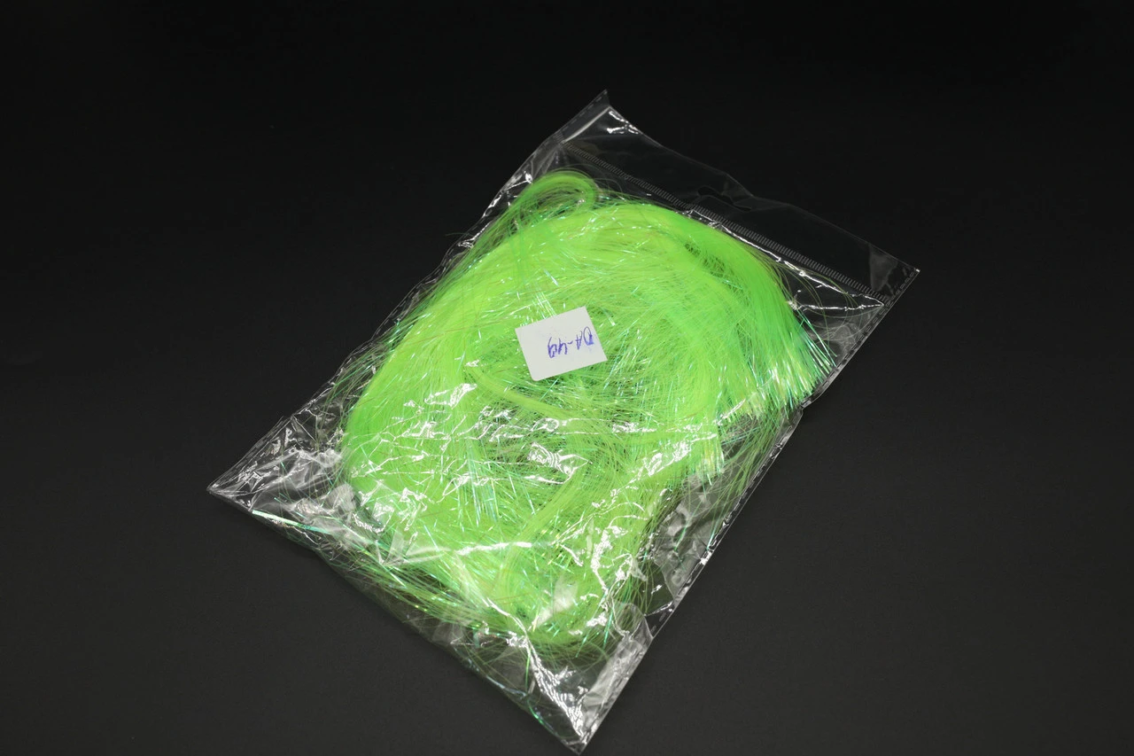 Наповнювач декоративний, Сяюча сизаль, Колір "салатовий", 30грам - 2