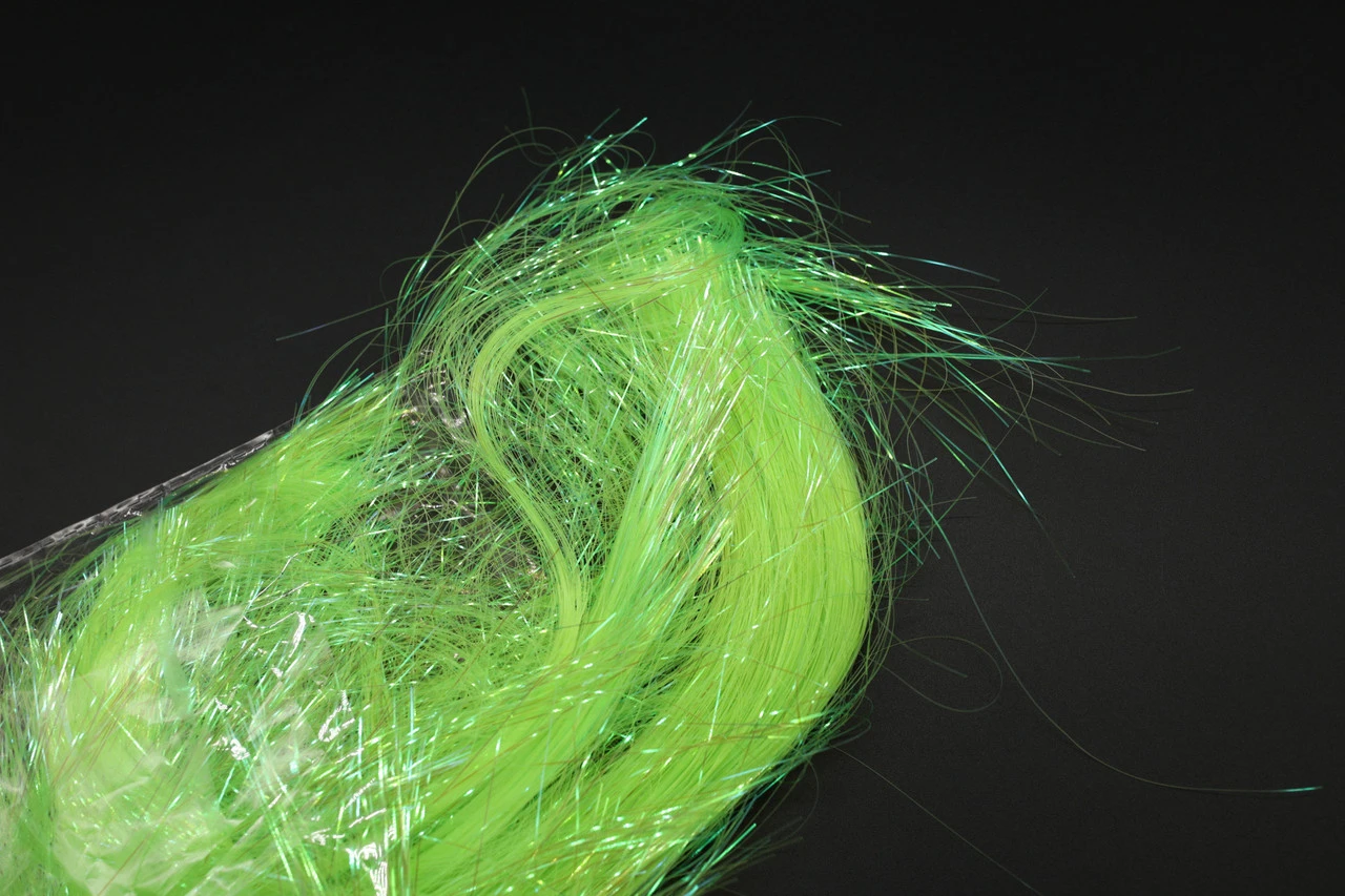 Наповнювач декоративний, Сяюча сизаль, Колір "салатовий", 30грам