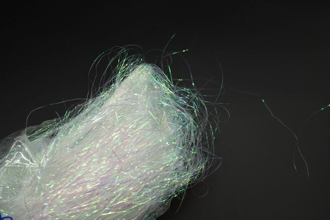 Наповнювач декоративний, Сяюча сизаль, Колір "білий", 30грам - 2