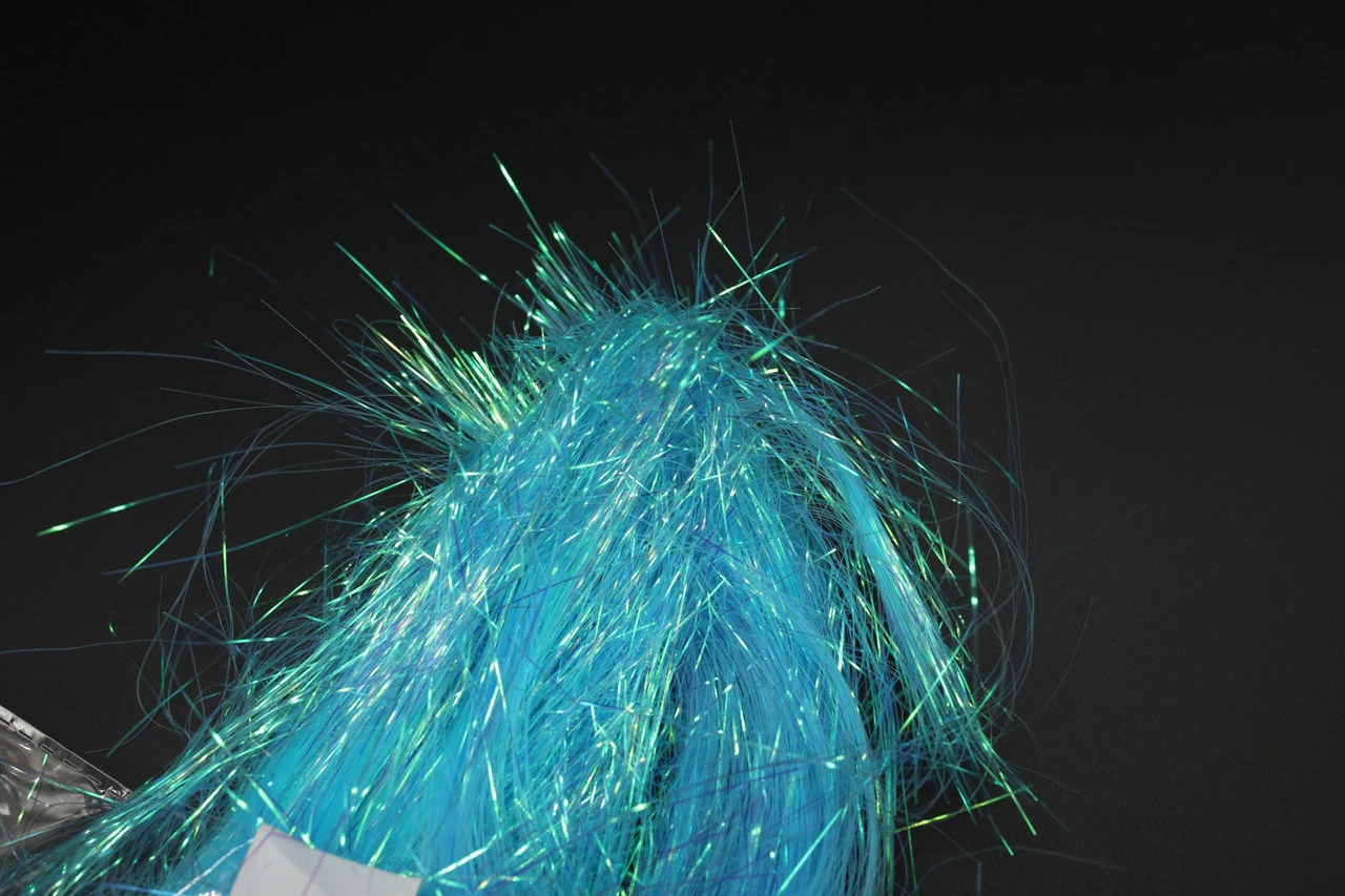 Наповнювач декоративний, Сяюча сизаль, Колір "блакитний", 30грам