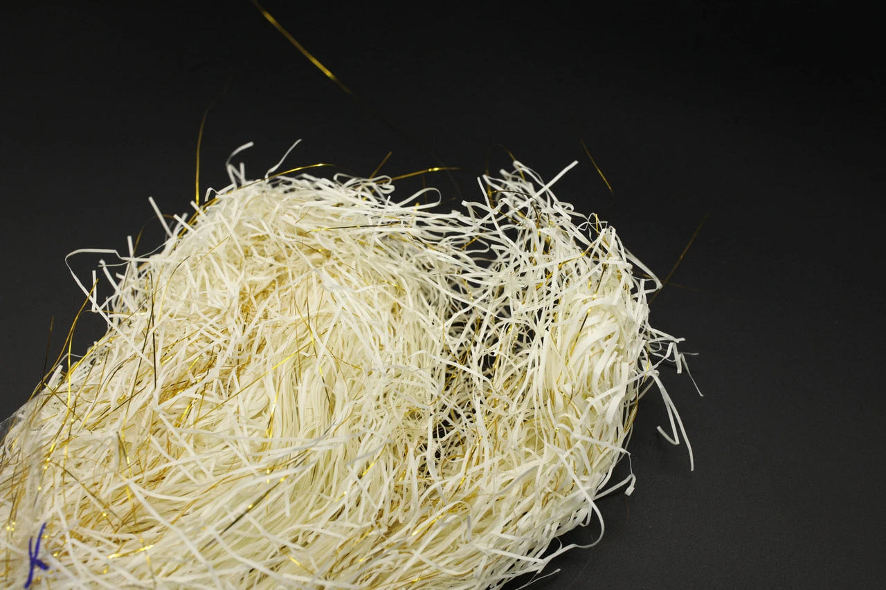 Наповнювач декоративний, Паперова стружка, Колір "слонова кістка", 30грам - 2