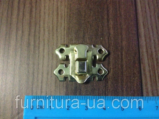 Замок для нардів, 33х25мм, Колір "золотистий" - 2