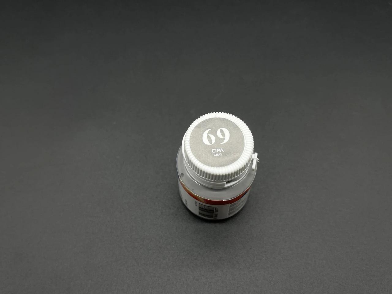 Акрилова фарба глянцева, вологостійка, 20мл, Колір "сірий" - 2