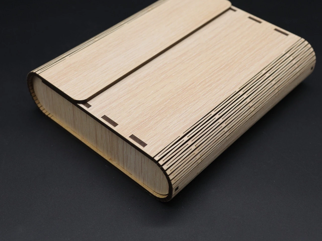 Скринька декоративна з фанери на магнітах, під декупаж, 17х14х4см, Колір "білий" - 2