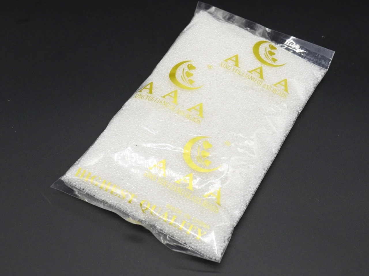 Бісер, Круглий, 1,9мм, 100г/уп, Колір "білий" - 2