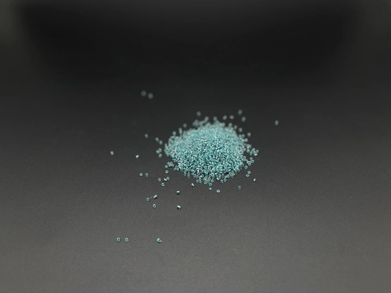 Бісер, Круглий, 2,3мм, 100г/уп, Колір "блакитний" - 2