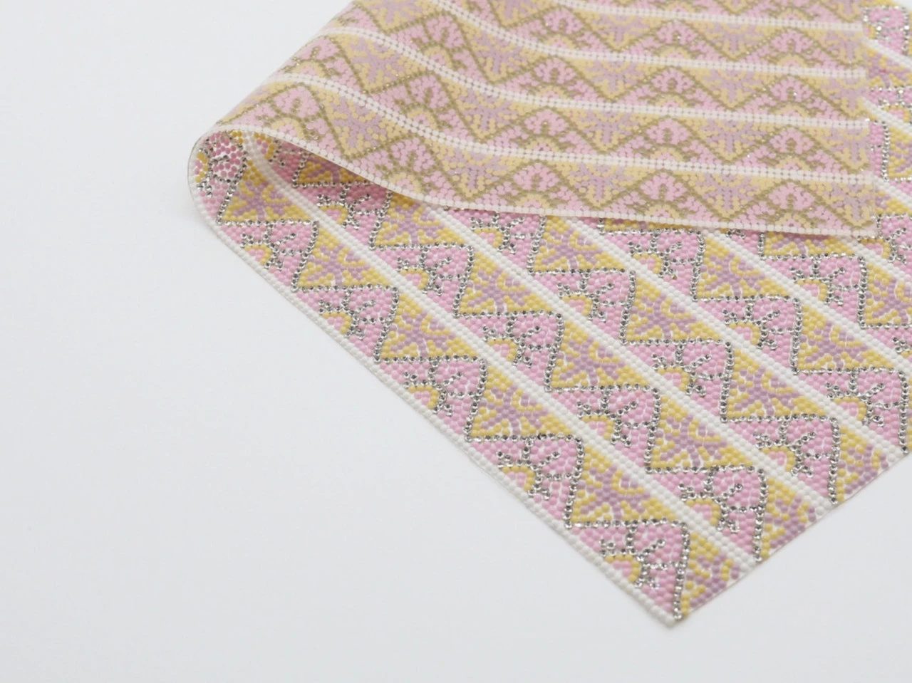 Стразовое полотно на силиконовой основе, 24х40см, Цвет «сиреневый»