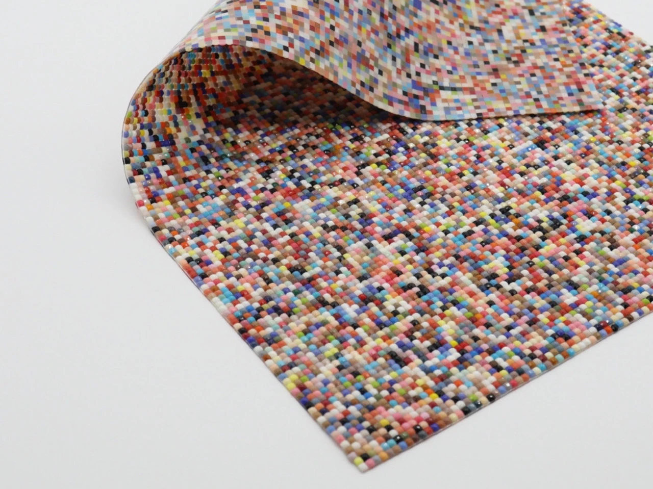 Стразовое полотно на силиконовой основе, 24х40см, Цвет «разноцветный»